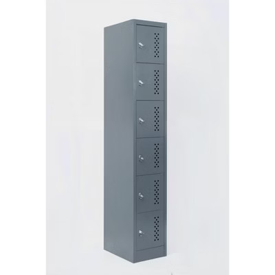 TIRAMISUBEST 6-Shelf Steel Garage Storage Cabinet - 71" Lockable Metal Organizer for Garage, Warehouse & Workshop (Gray) | Target