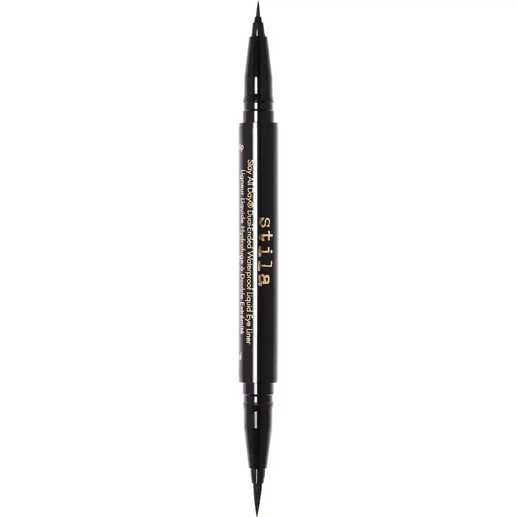 Stila Stay All Day® Dual-Ended Liquid Eyeliner in Intense Black at Nordstrom | Nordstrom