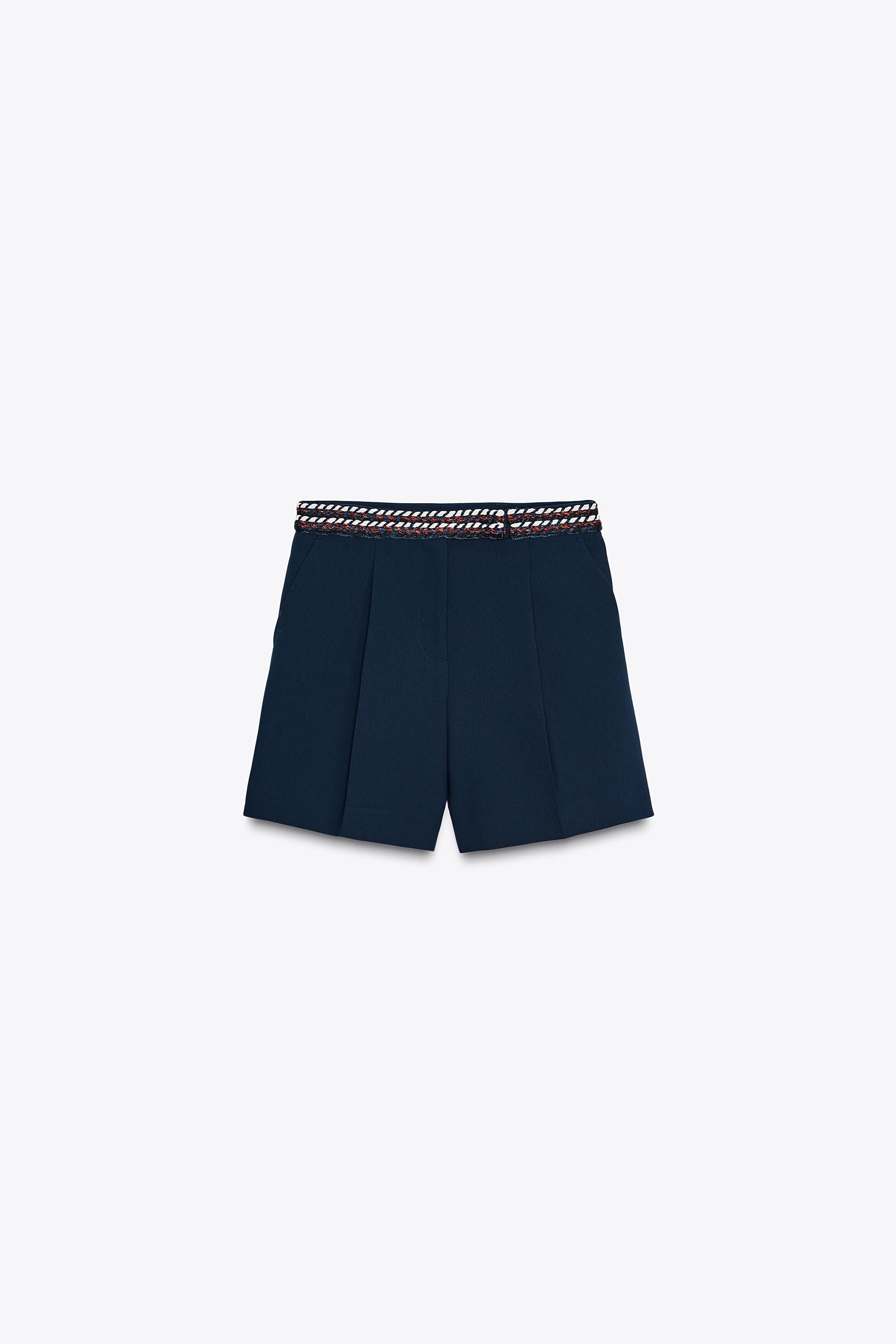 FANCY TRIM BERMUDA SHORTS | Zara UK