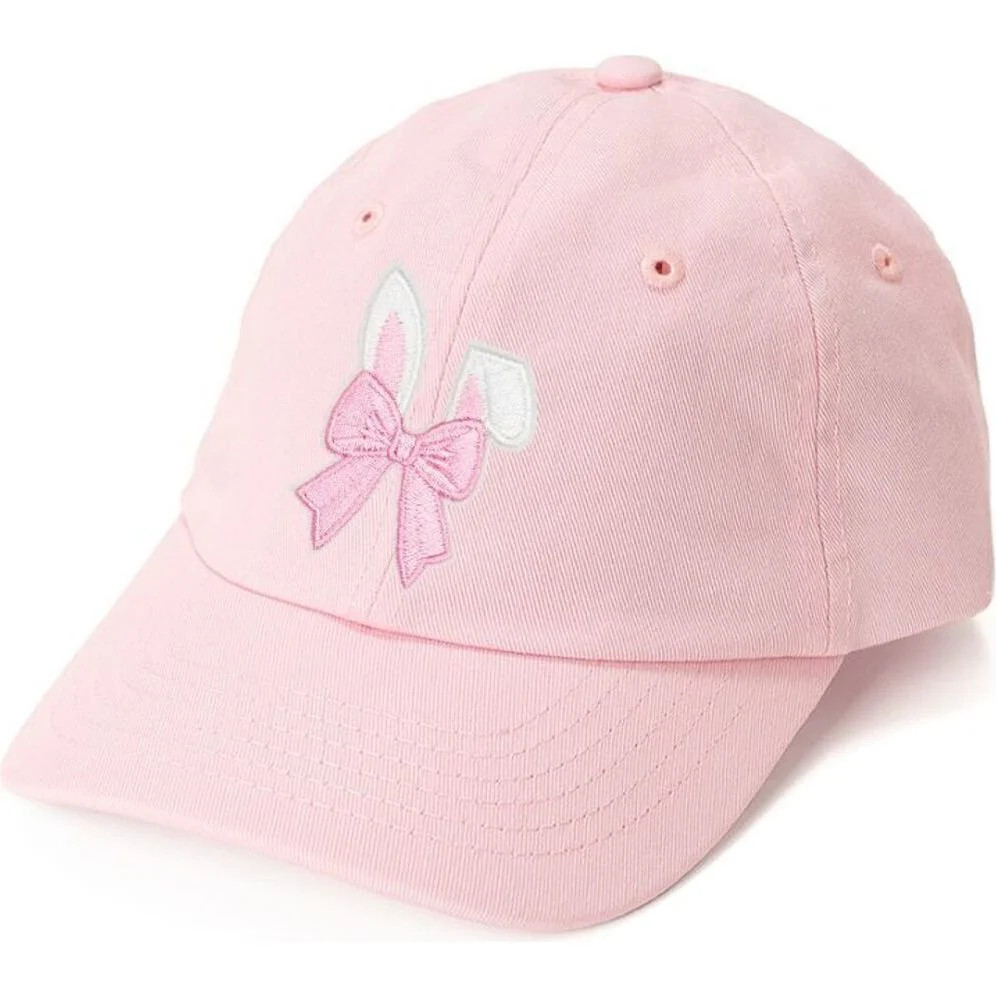 Coquette Easter Bunny Patch Baseball Hat, Ballet | Maisonette