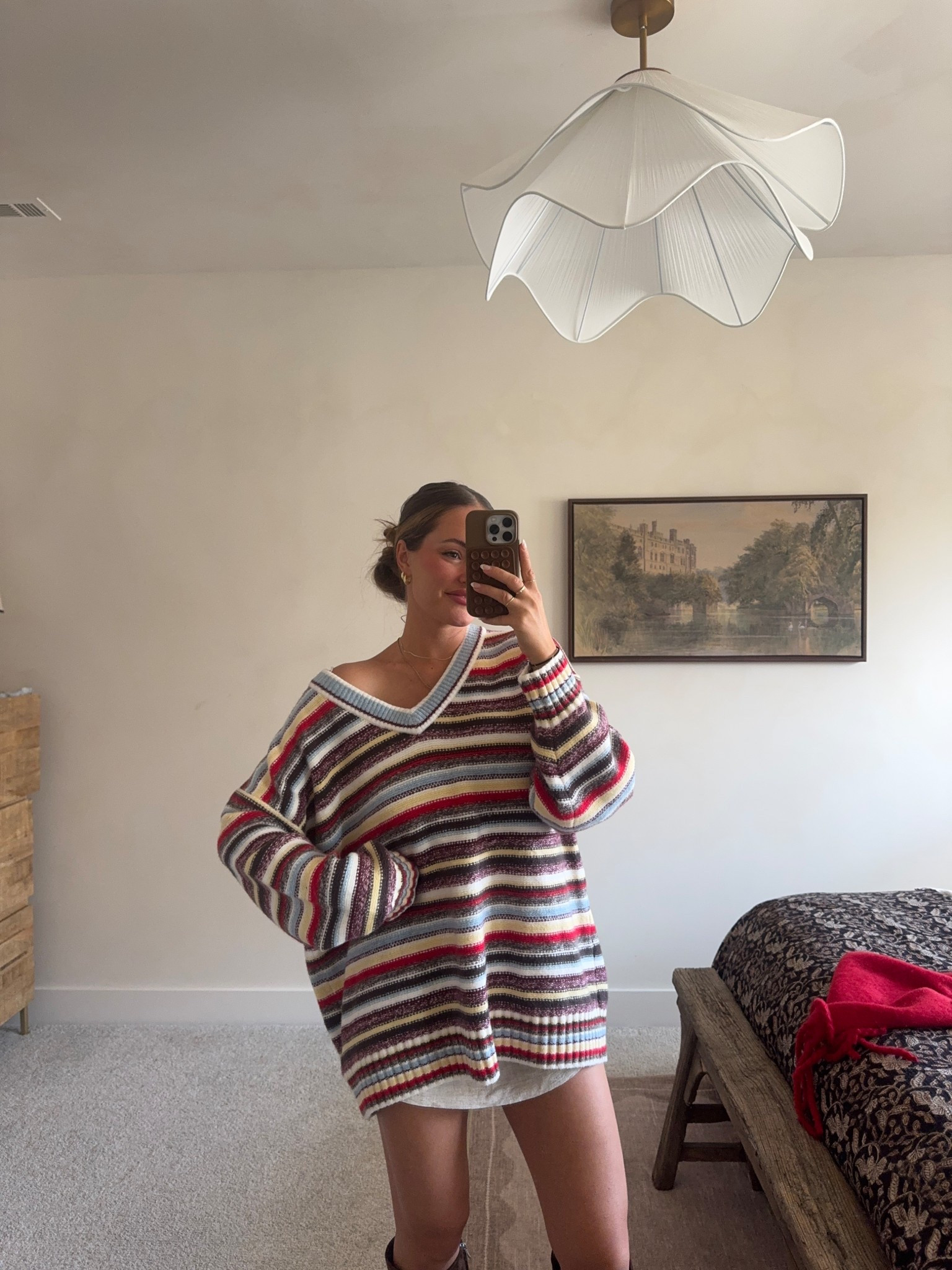 #abercrombiepartner they’re all on major sale too! type OUTFIT for the details 🤎 25% - 50% off today - 12/1 + an extra 15% off with stackable code CYBERAF 🫶🏼 I’m in size XL in the  sweater and S in the skort!


*Use code CYBERAF to get an additional 15% off everything in stores and online at checkout from 11/24/2025-12/1/2025 in US/CA. Excludes clearance and gift cards. See details online. #abercrombiepartner #falloutfitideas #cyberweek