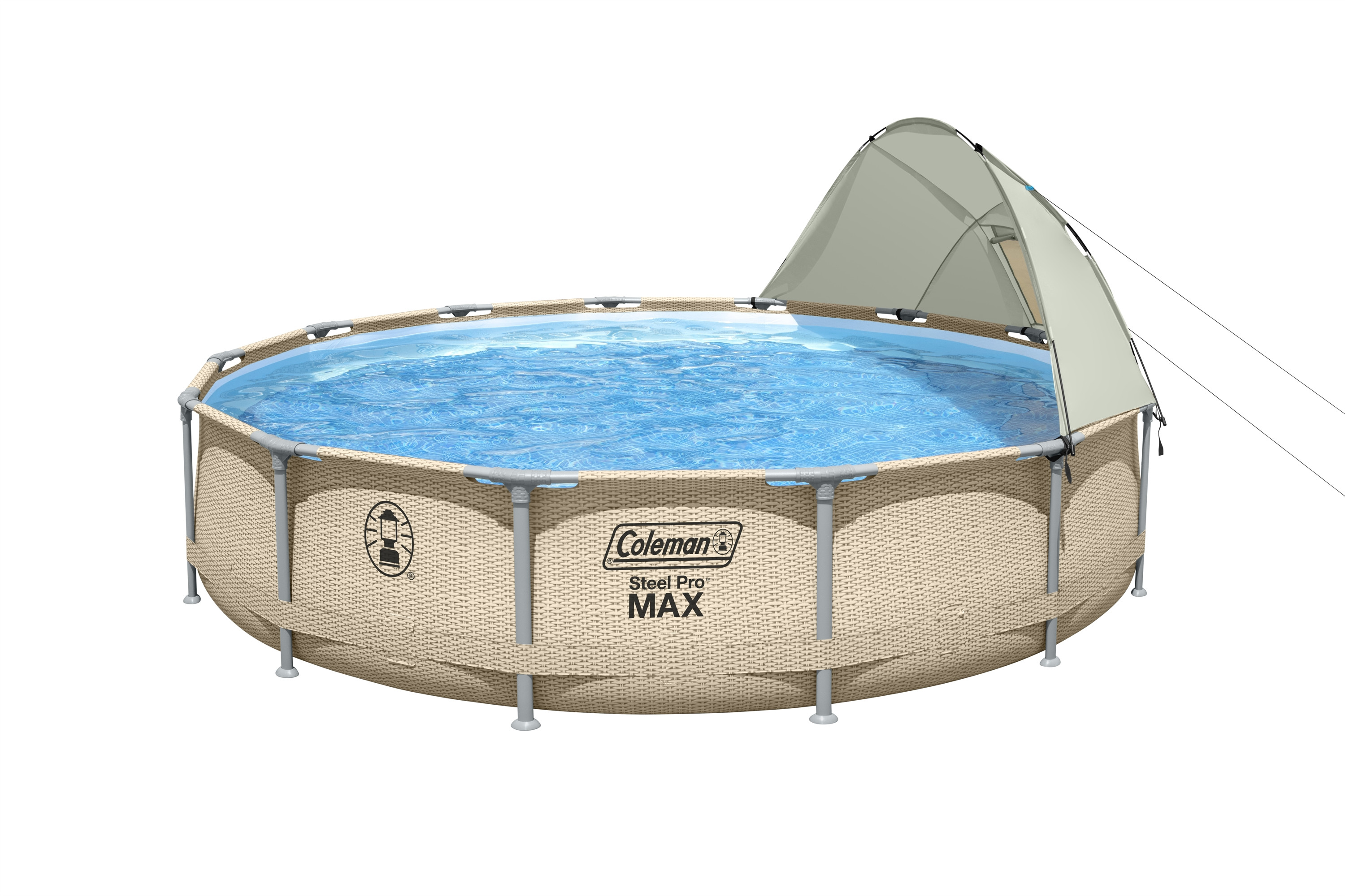 Coleman Steel Pro Max 14' x 33" Round Metal Frame Above Ground Pool Set | Walmart (US)
