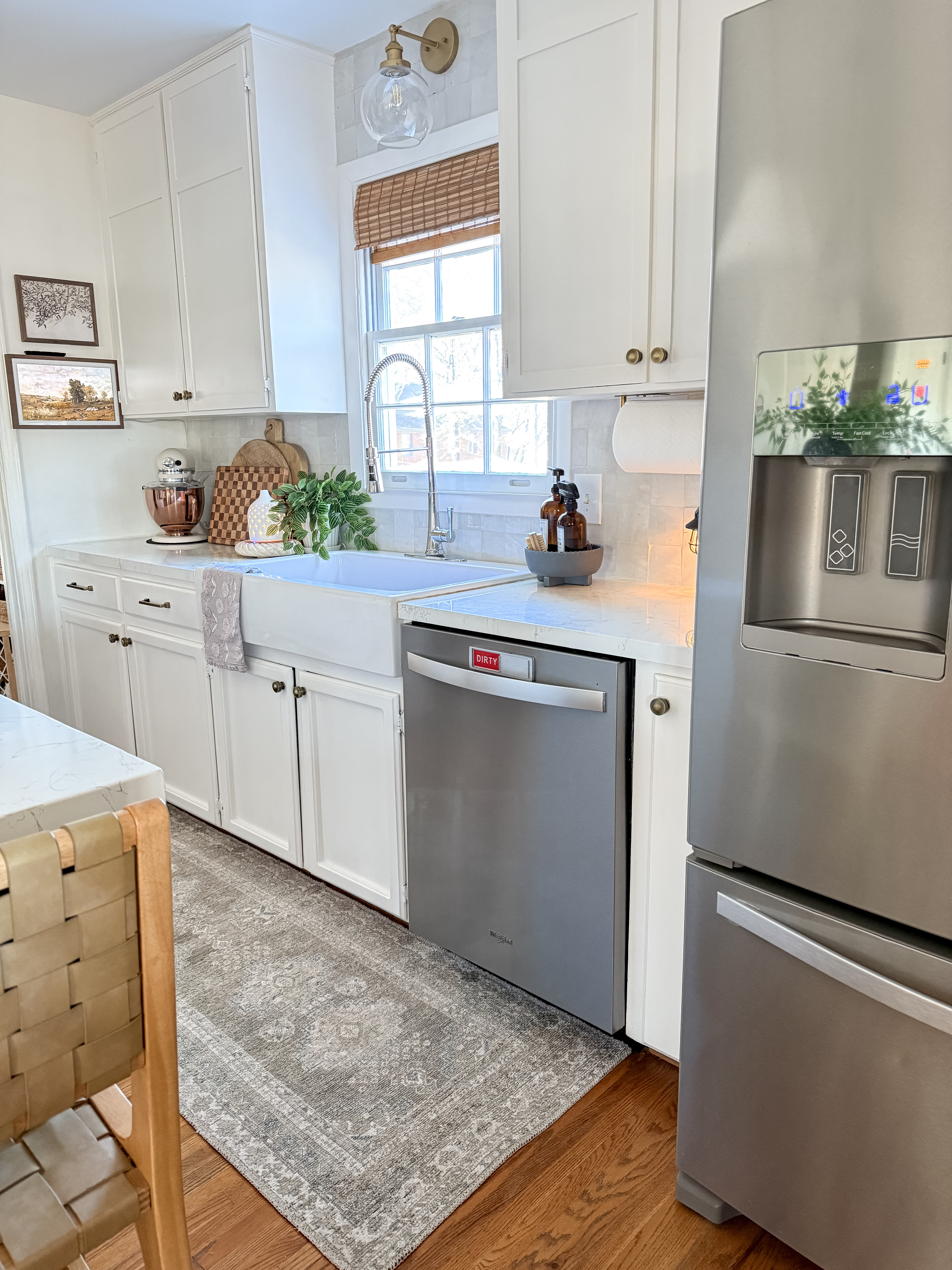 Kitchen runner refresh 

This one is machine washable, non skid, neutral colors and a beautiful vintage pattern 

#LTKSeasonal #LTKHome #LTKStyleTip
