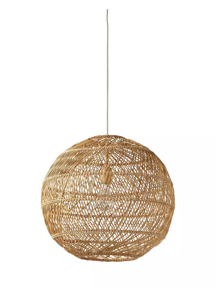 Headlands Rattan Round Pendant | Serena and Lily