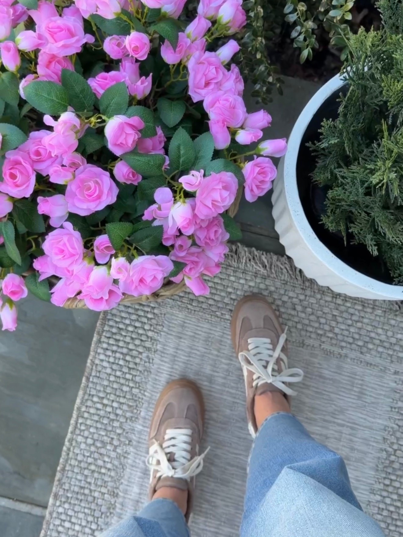 Faux roses for your outdoor space! 

#LTKHome