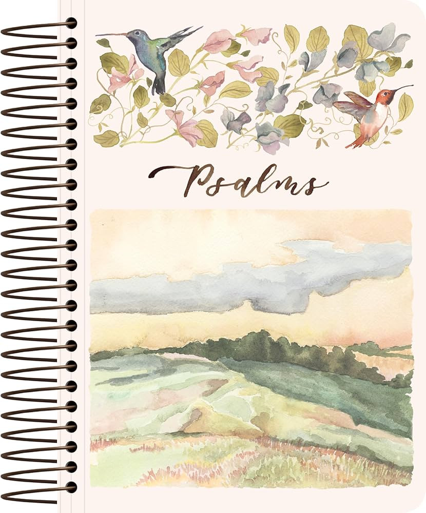 ESV Scripture Journal, Spiral-Bound Edition: Psalms (Artwork by Ruth Chou Simons) (Paperback) | Amazon (US)
