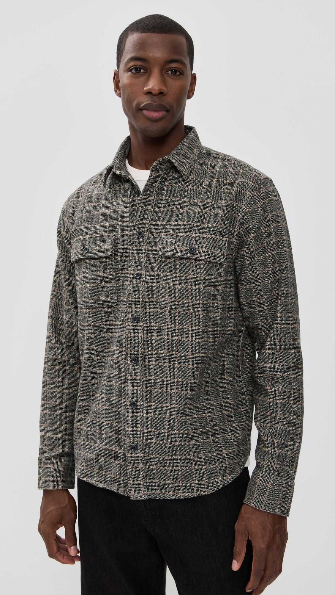 The Ledge Plaid Twill Shirt | Shopbop