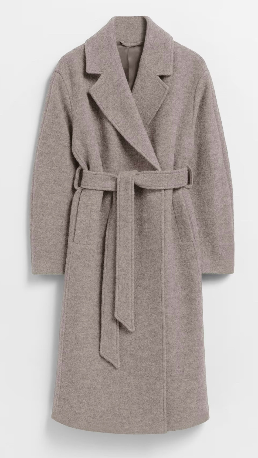 Wool wrap coat 100% wool winter coat 

Im 5’3 petite height so this is full length on me. I am wearing a medium and typically a size medium tops and 10 in bottoms 

#LTKHoliday #LTKGiftGuide #LTKWorkwear