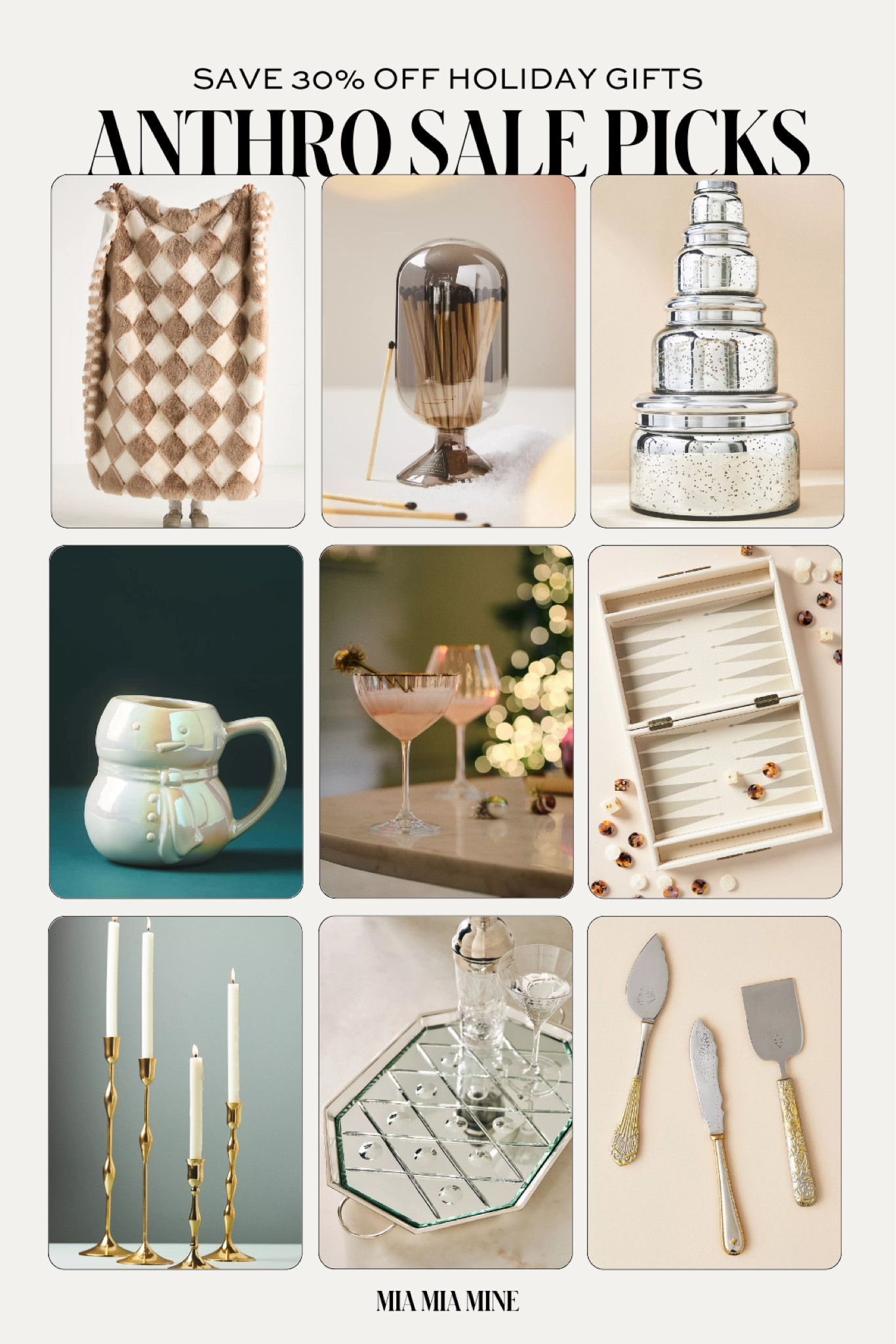 Anthropologie Black Friday sale and cyber Monday sale 
Save 30% off holiday gifts 

#LTKSaleAlert #LTKCyberWeek #LTKGiftGuide