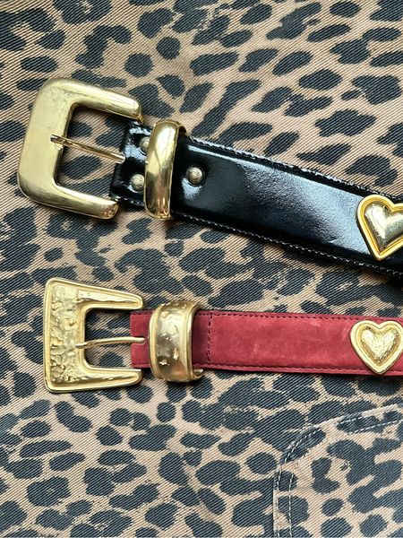 funky belts, gold belt buckle, vintage belts

#LTKMostLoved #LTKstyletip