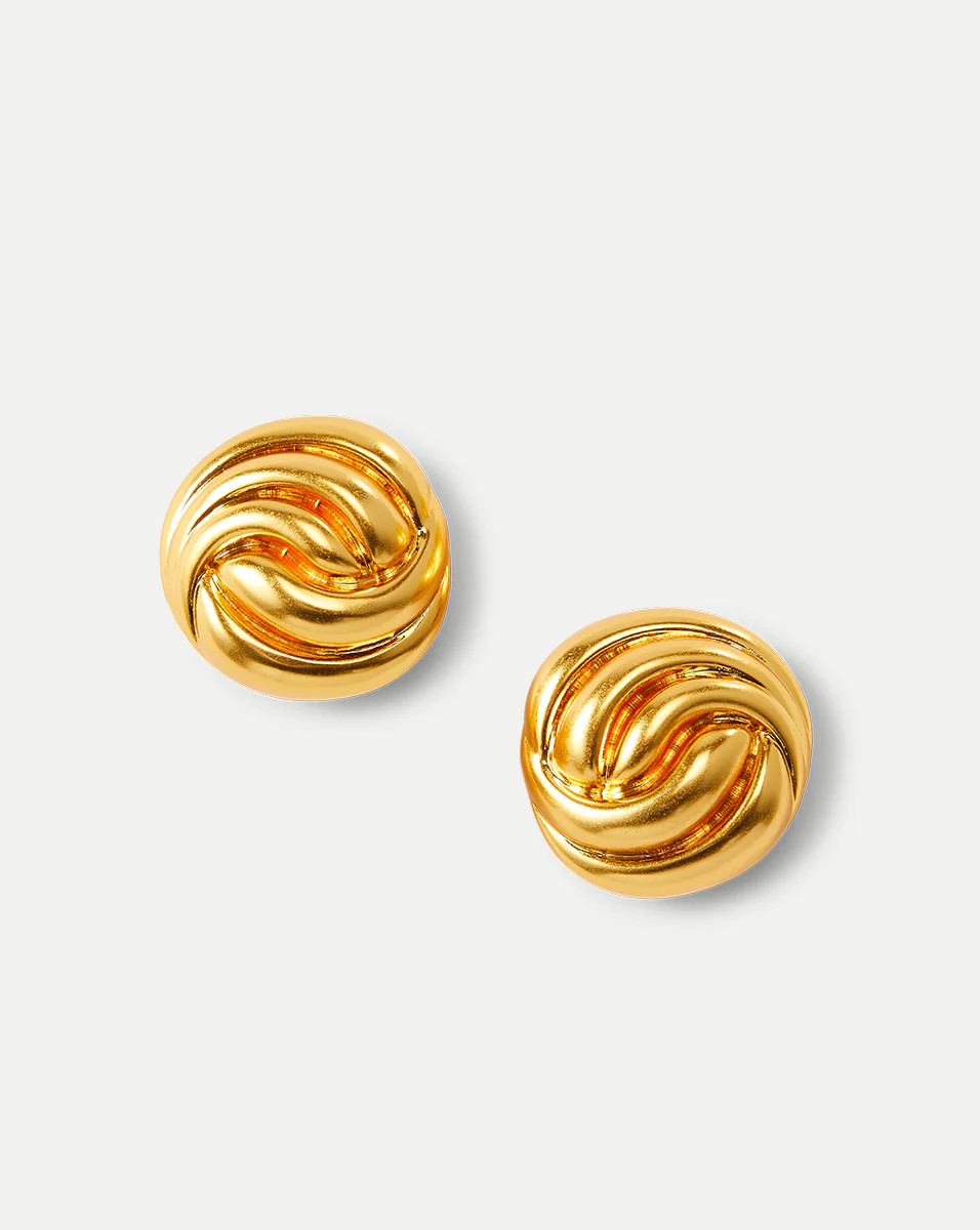 Knot Gold Earrings | Veronica Beard