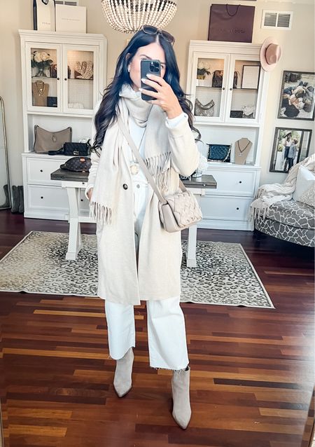 Winter white look,neutral style, monochromatic outfit 

#LTKSeasonal #LTKunder100 #LTKstyletip