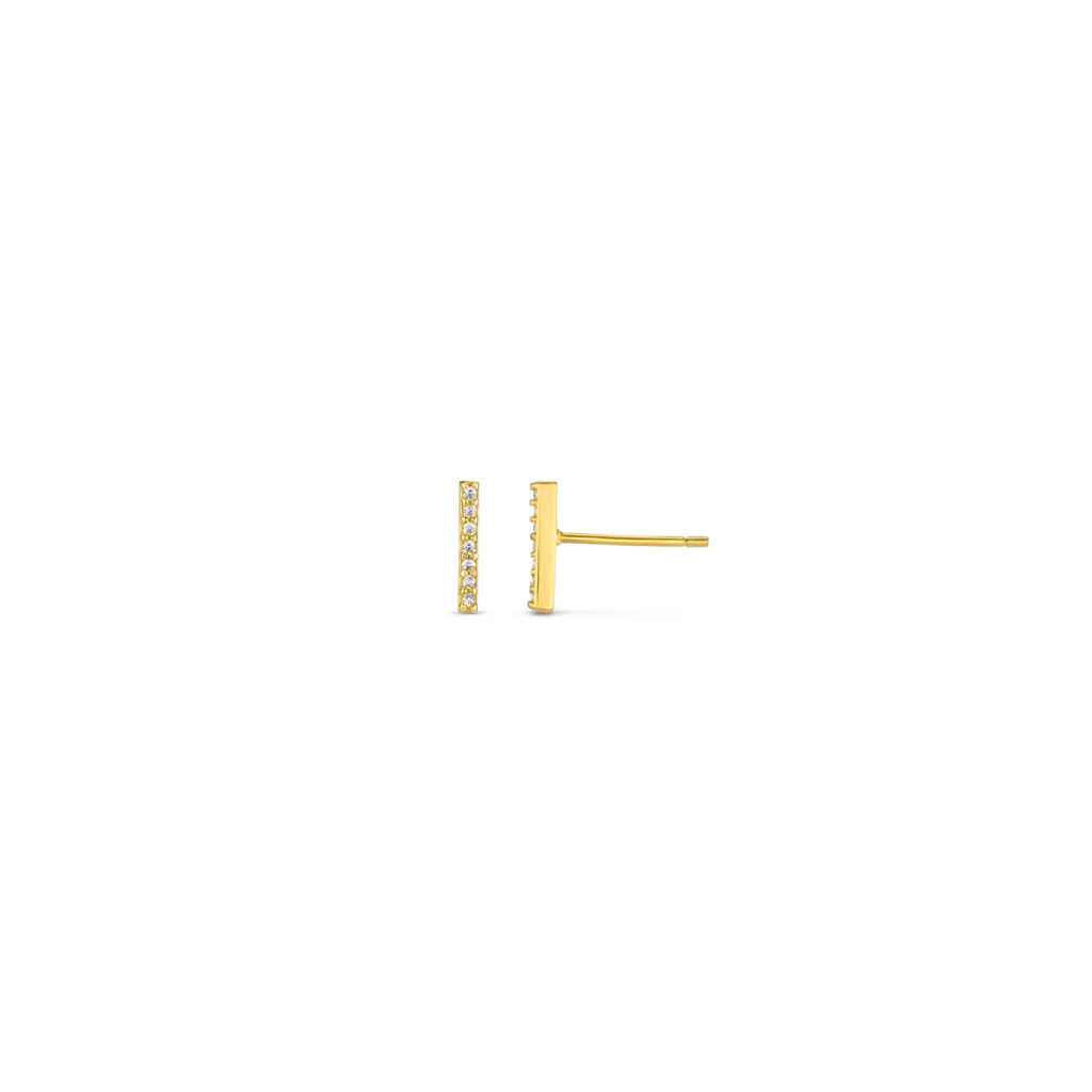 LUXE Crystal Bar Earring | Orelia
