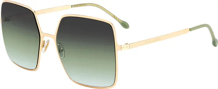 Isabel Marant 52mm Gradient Square Sunglasses | Nordstrom | Nordstrom