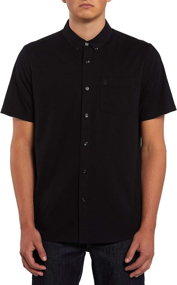 Volcom Men's Everett Oxford Short Sleeve Shirt | Amazon (US)
