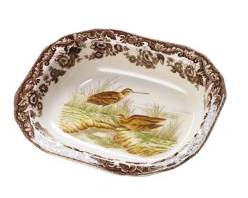 Spode Woodland Open Vegetable Dish 9.5" Snipe | Wayfair North America
