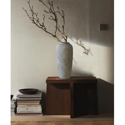 Ceramic Rustic Farmhouse Vase, Handmade Flower Vase For Home Decor | Wayfair North America