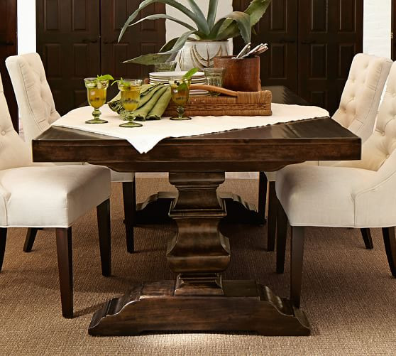 Banks Extending Dining Table | Pottery Barn (US)