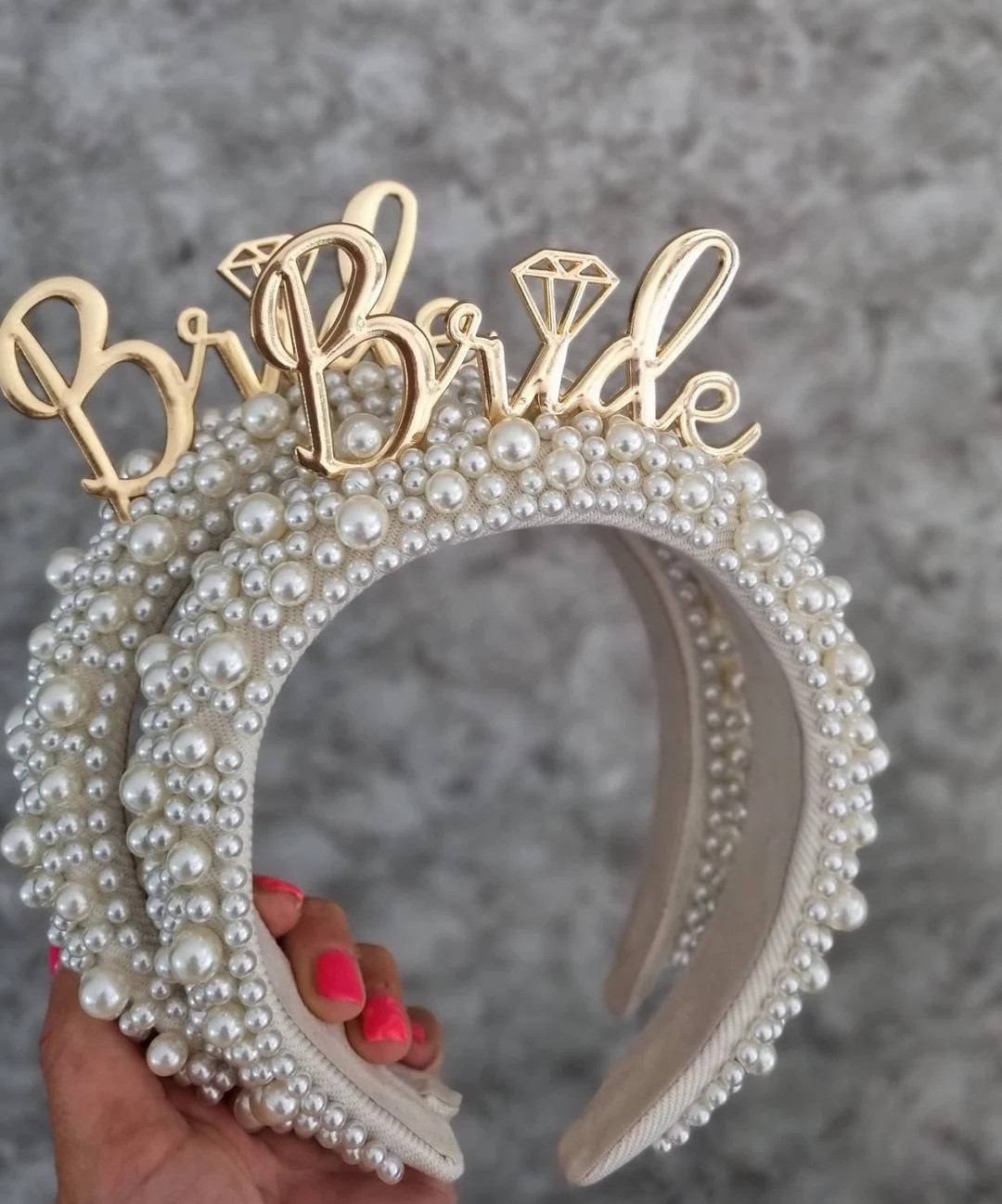 Bride crown, hen party crown, bride to be crown, bride gift, hen party gift, bride headband,  hen... | Etsy (US)