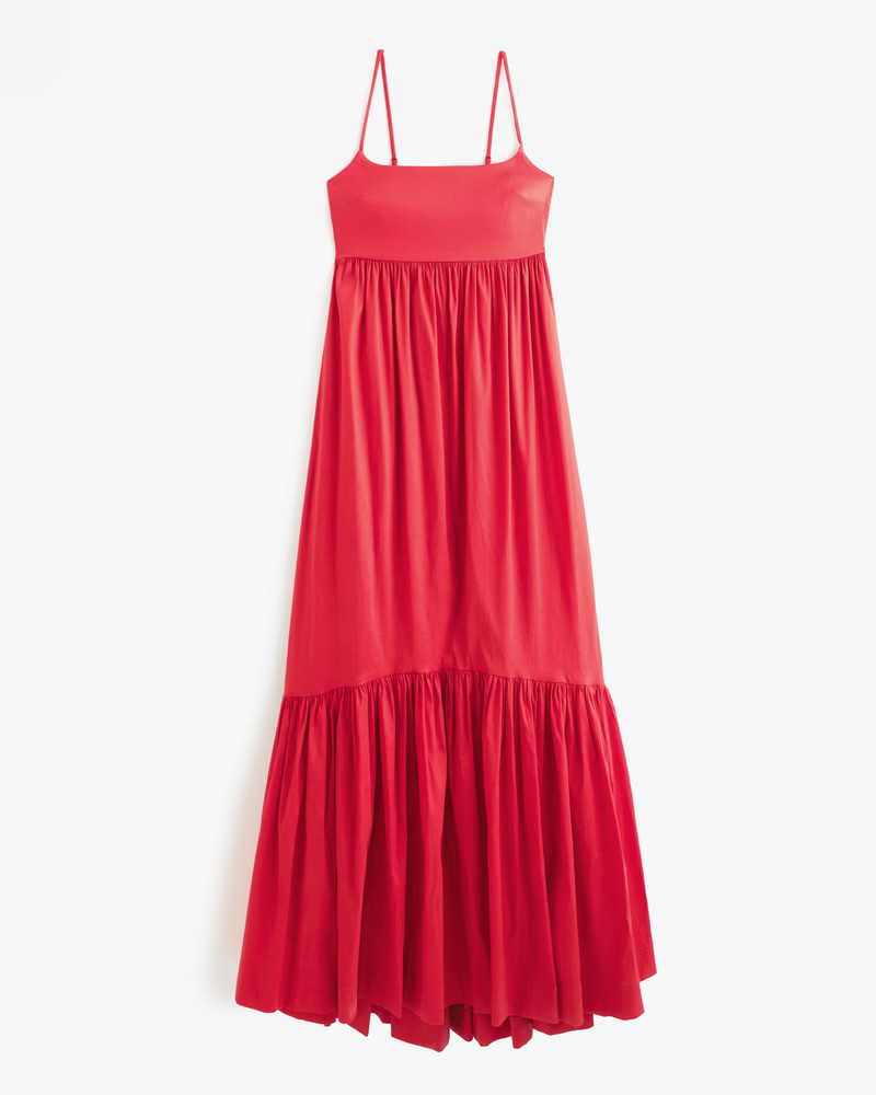 Drama Bow-Back Taffeta Gown | Abercrombie & Fitch (US)