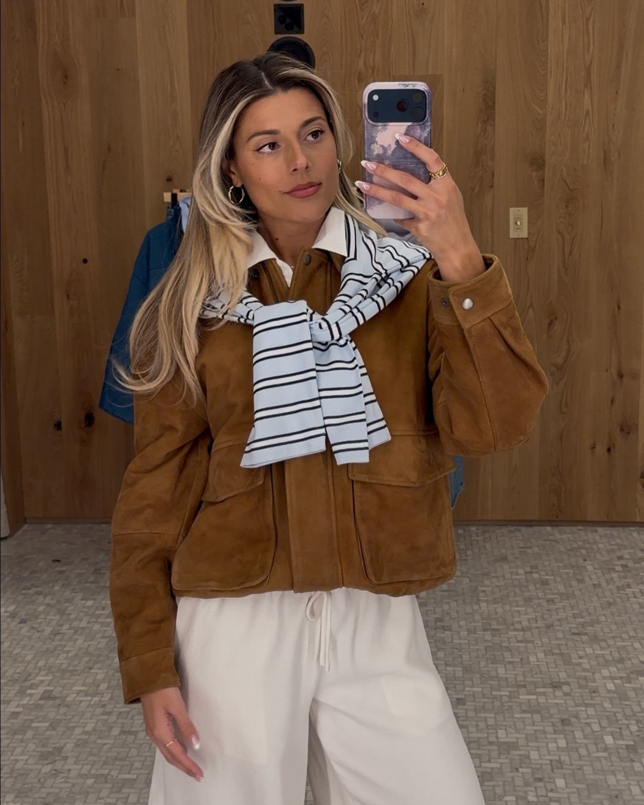 nyc personal shopping appointment @aritzia 🚕🌸🌼🩷 #aritzia 

#LTKSeasonal #LTKootd #LTKgrwm