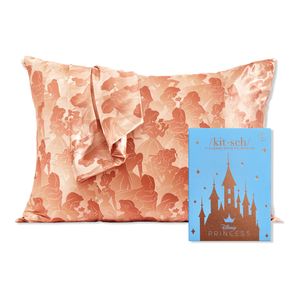 Disney x Kitsch Satin Standard/Queen Pillowcase - Princess Party | Ulta