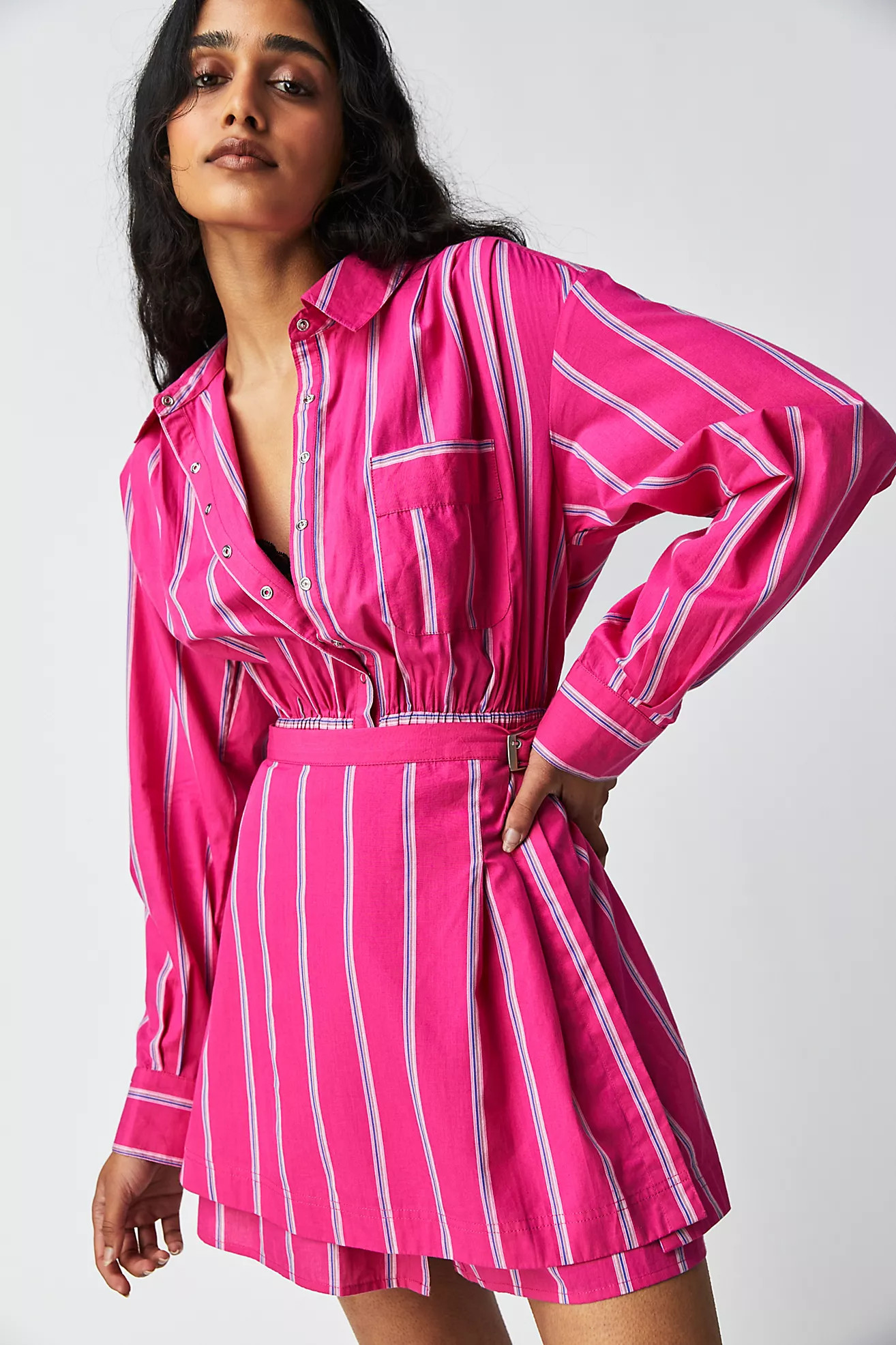 High Vibrations Shirt Dress | Free People (Global - UK&FR Excluded)