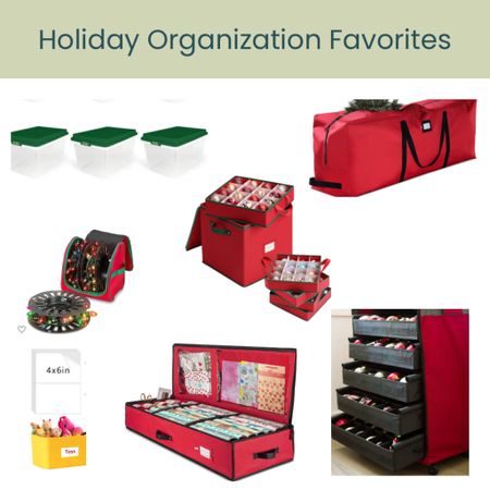 How to organize your Christmas decorations! The best holiday  storage solutions. 

#LTKhome #LTKSeasonal #LTKHoliday