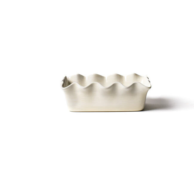 Coton Colors | Signature White Ruffle Loaf Pan | Maisonette | Maisonette