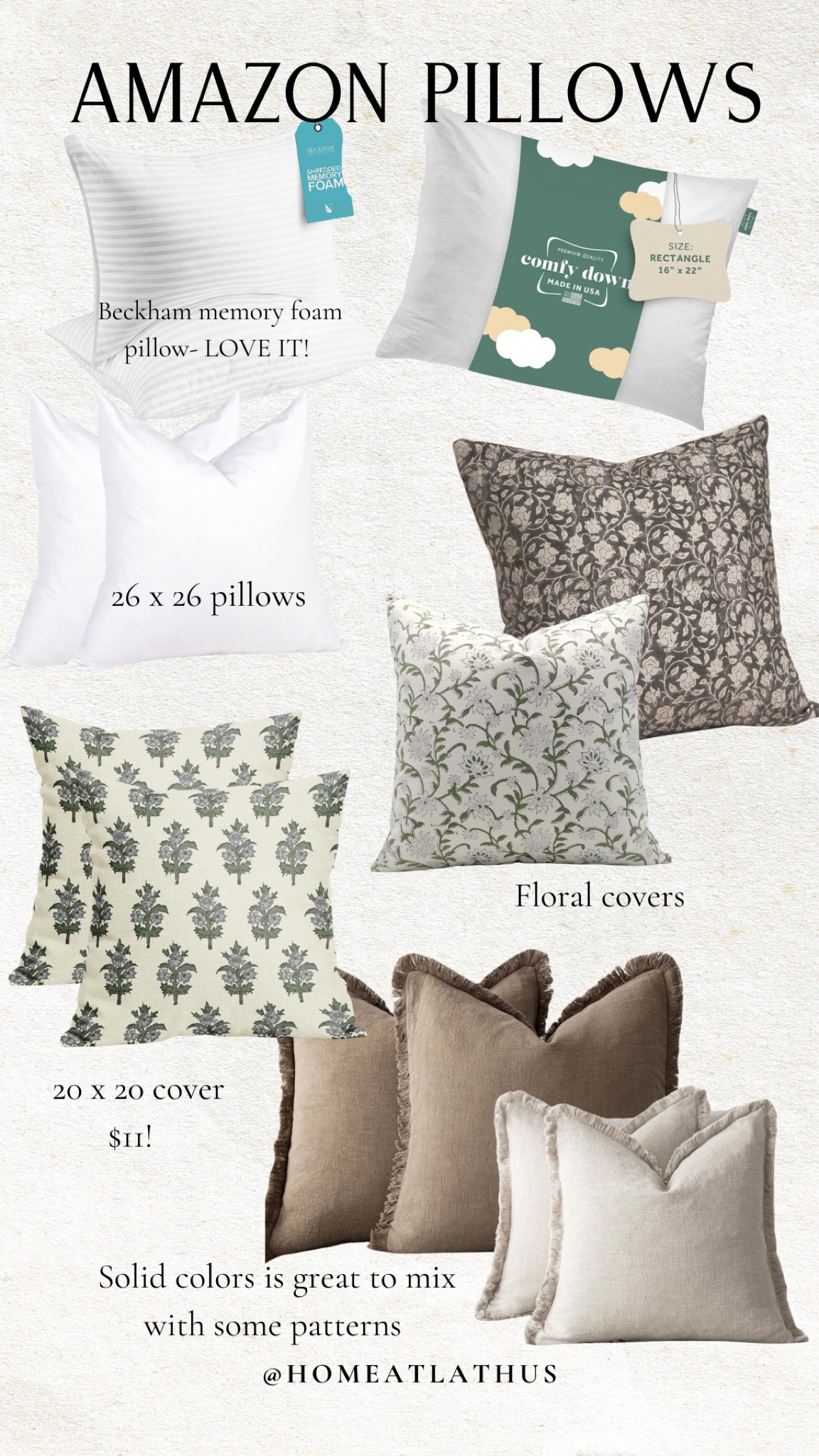 Some pillows I have and some finds as well!! 

#LTKHome