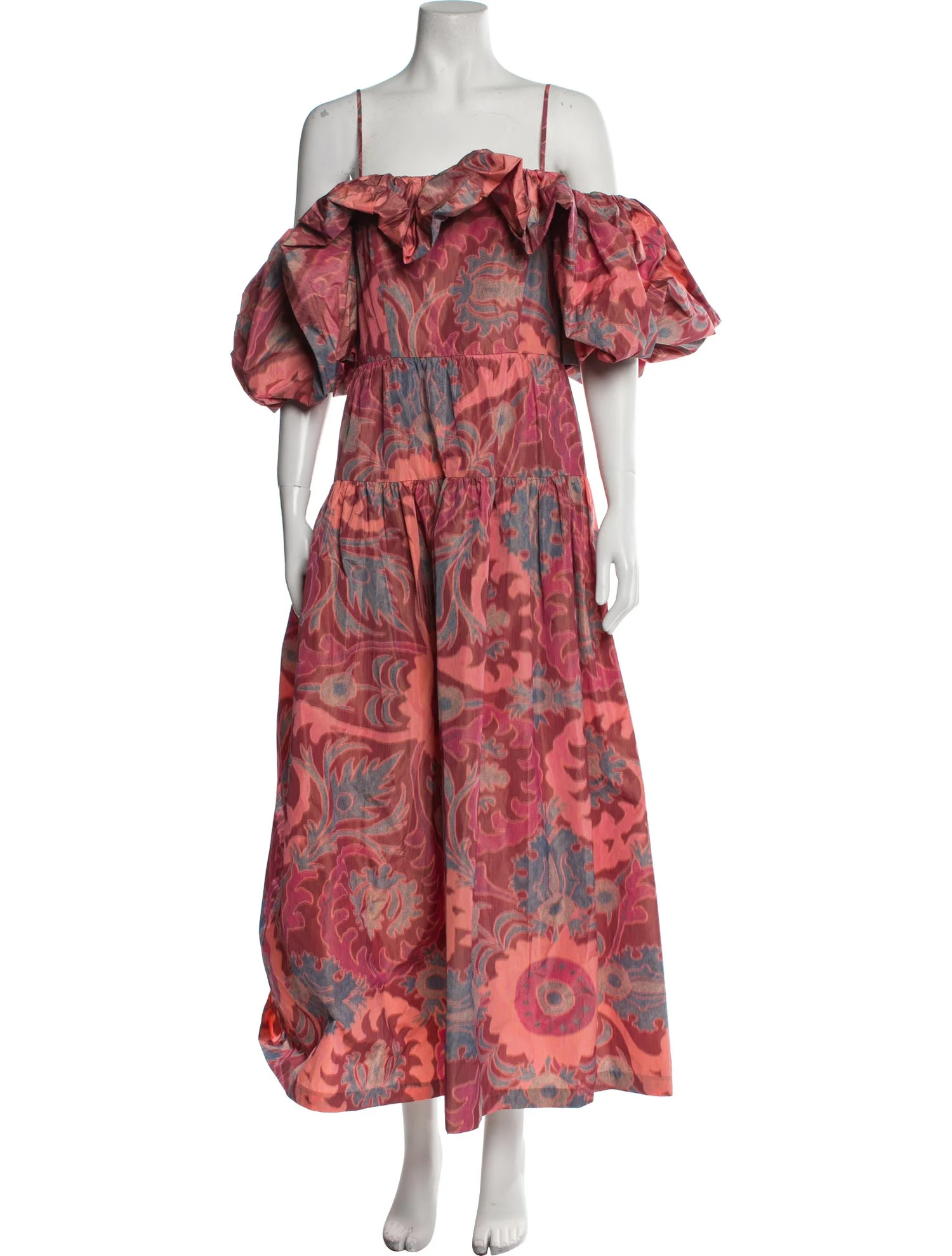 Paisley Print Long Dress w/ Tags | The RealReal