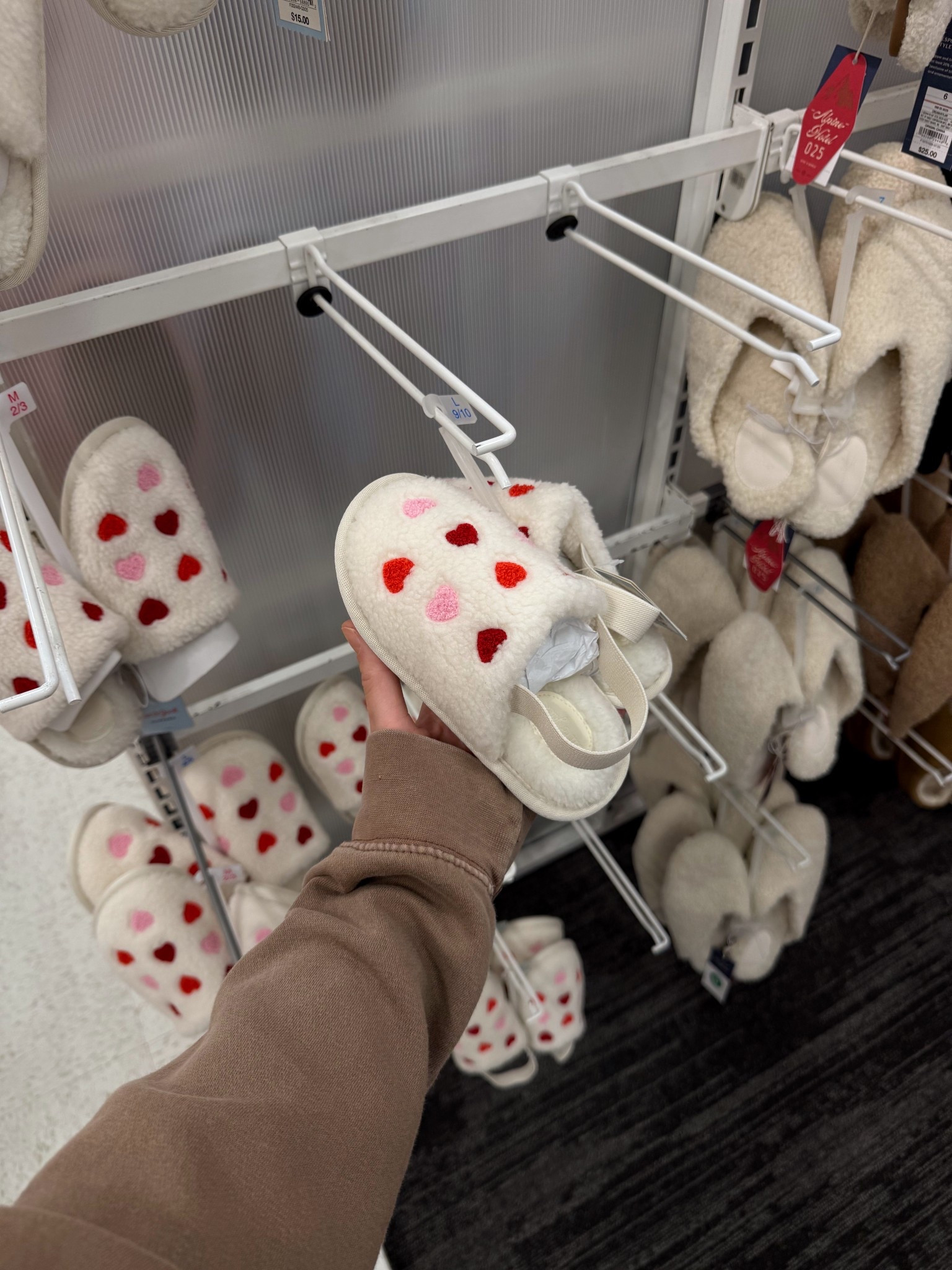 The cutest slippers to add to your daughter’s Valentine’s Day basket! 💘