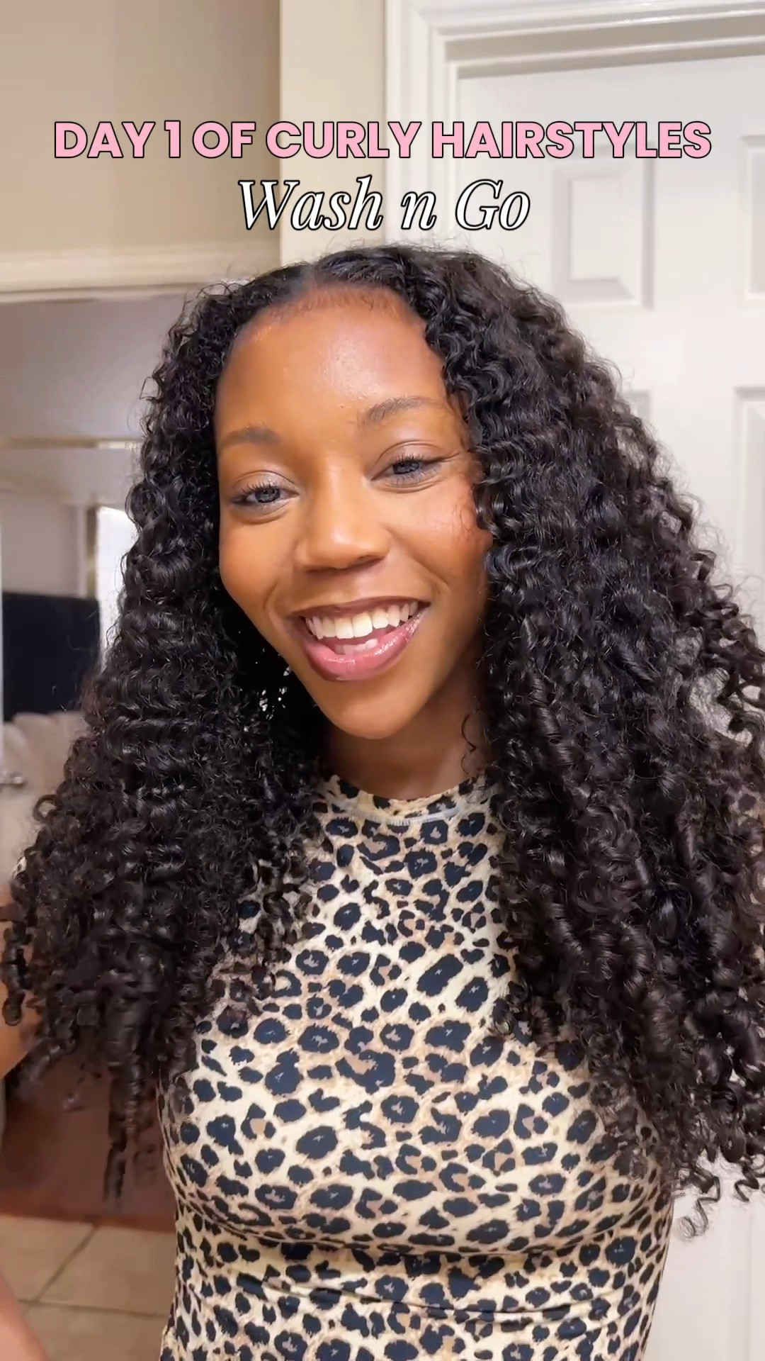 My current curly hair wash n go routine! Prepping my hair for a week of curly girl hairstyles 💕

#LTKBeauty