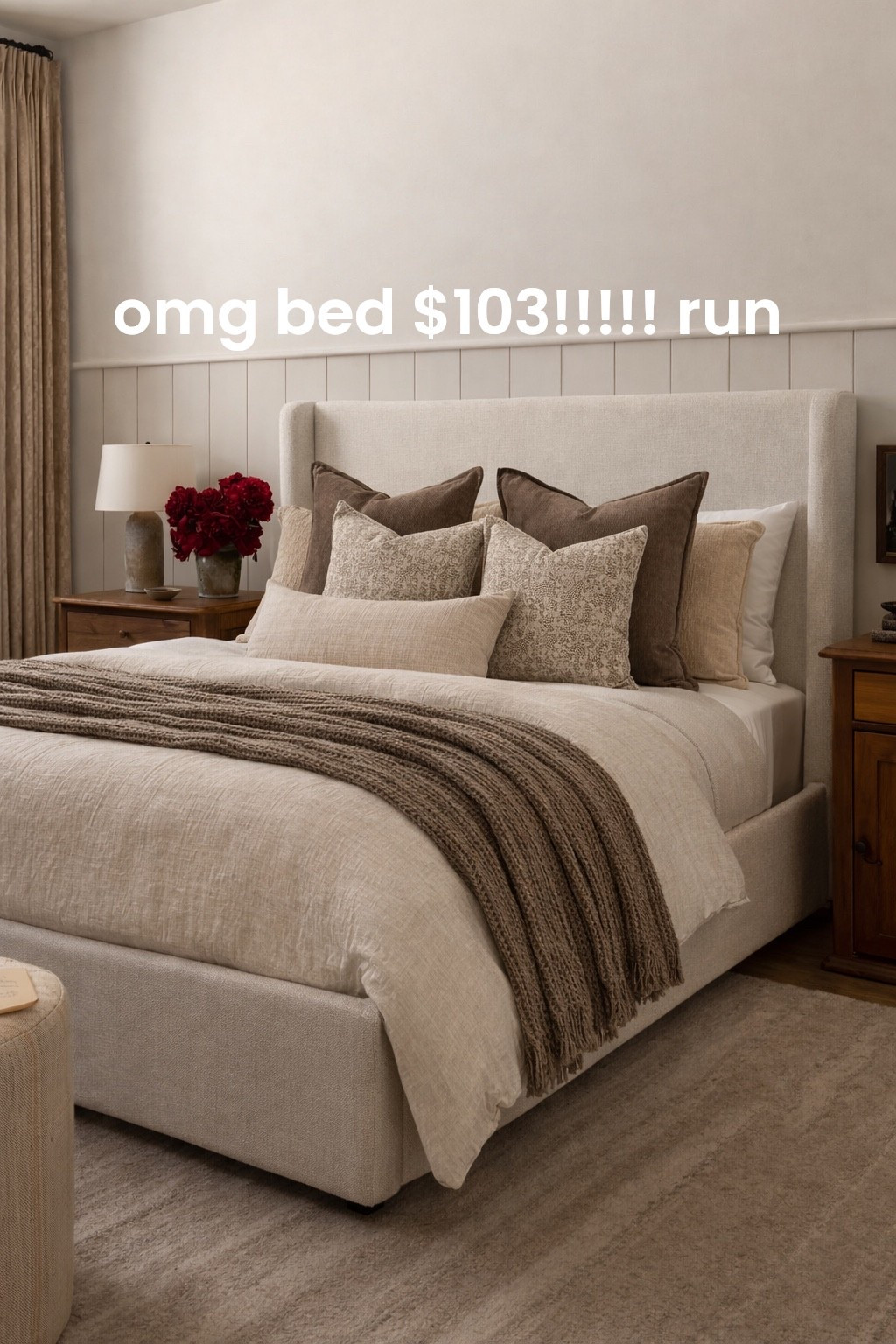 wow bed 103 looks like pb

amazon home, walmart home, walmart fashion, amazon home, amazon roundup, amazon finds, walmart finds, walmart home, affordable home, amber interiors, studio mcgee, home roundup 