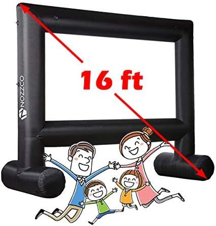 Outdoor Projector Screen – 16 ft Inflatable Family TV – Portable Giant Projector – Lightwei... | Amazon (US)