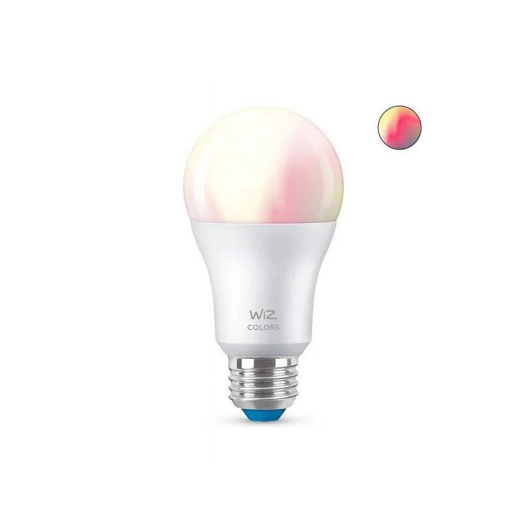 Wiz A19 Smart LED Bulb Color 8.8W A19 E26 Bulb, Wi-Fi + Bluetooth | Walmart (US)