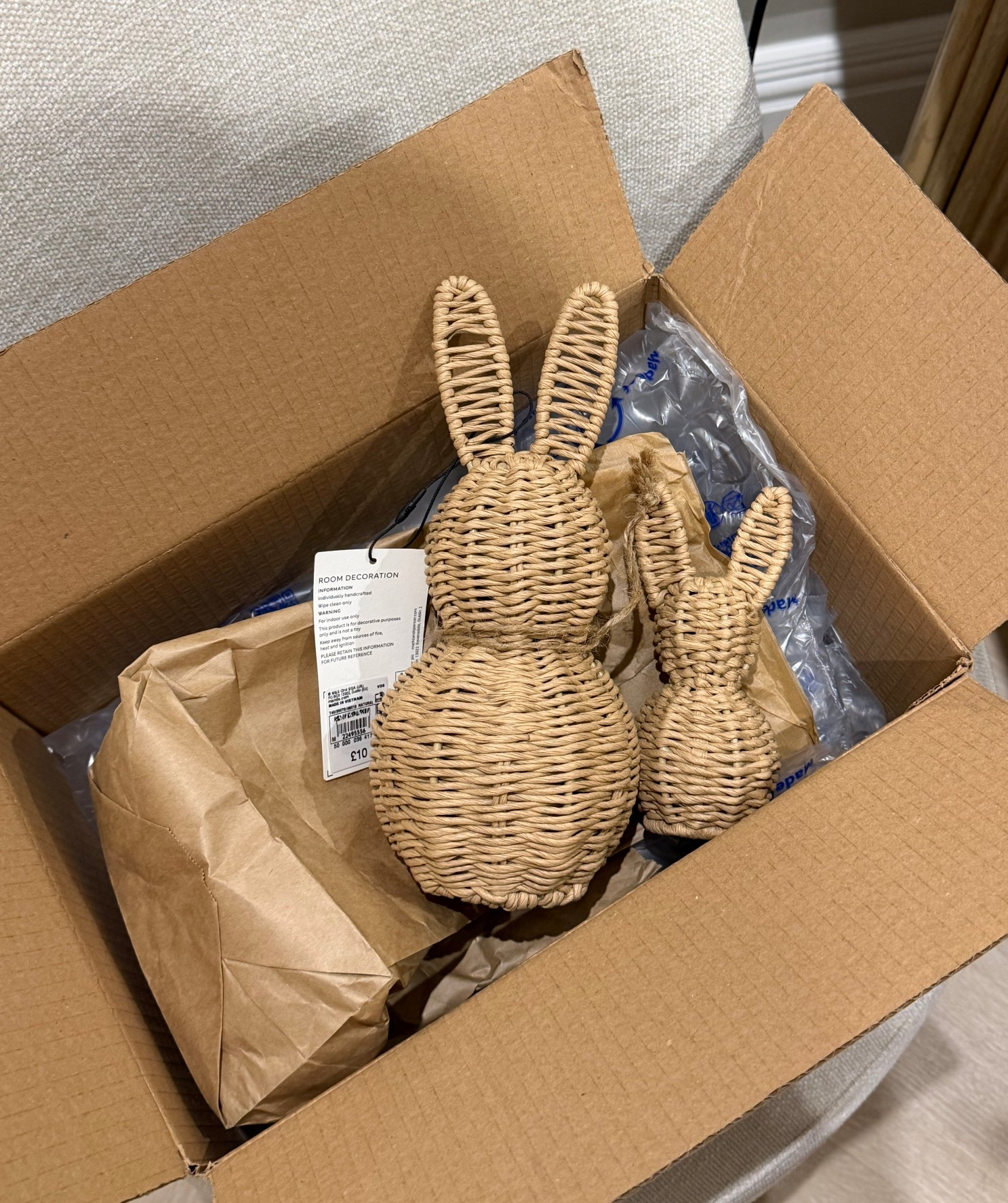 Couldn’t resist, they’ll look so cute on the mantel 🐰

#LTKspring #LTKuk #LTKhome