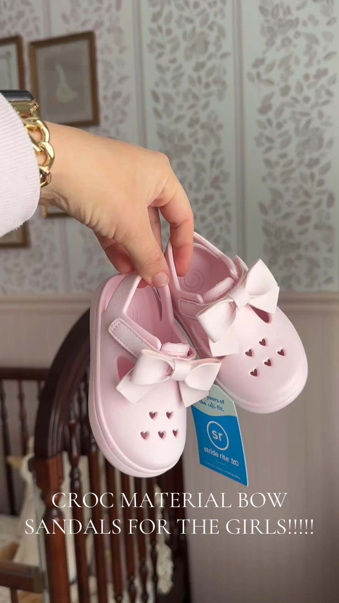 Croc material bow sandals for the girls! The perfect shoe for summer. They run bigger than the sneaker  

#LTKBaby #LTKKids #LTKTravel