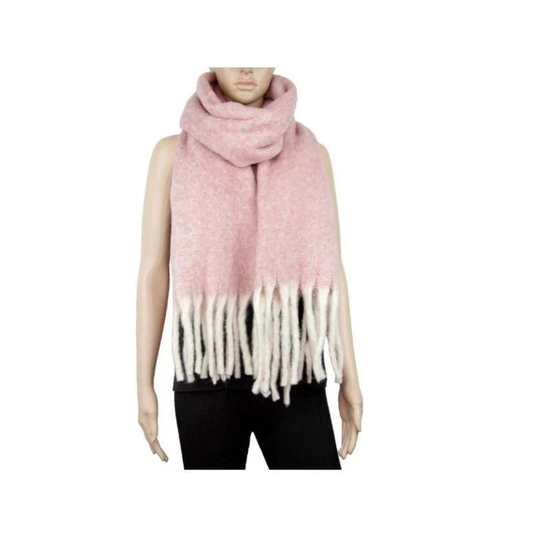 Sierra Socks Women's Blanket Scarf Shawl, Oversized Scarves - Pink | Verishop