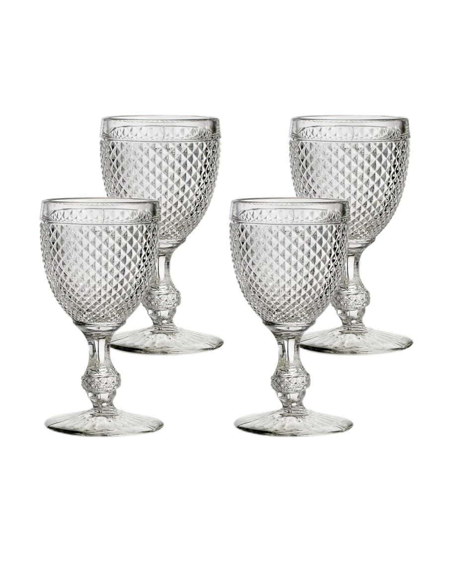 Vista Alegre Bicos Water Goblets, Set of 4 | Neiman Marcus