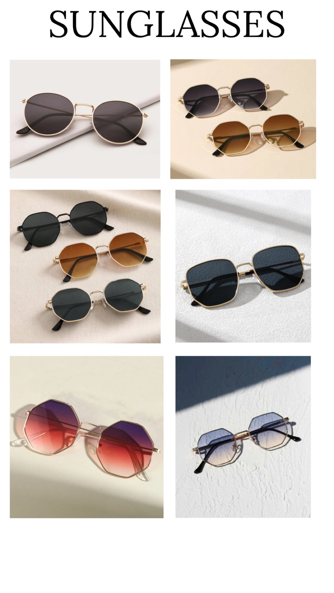 SUMMER FASHION TRENDS: Metal frame sunglasses 

#LTKStyleTip #LTKFindsUnder100 #LTKFindsUnder50