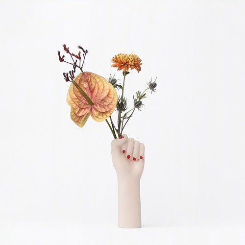 DOIY Design Girl Power Vase - Small White - Trouva | Trouva (Global)