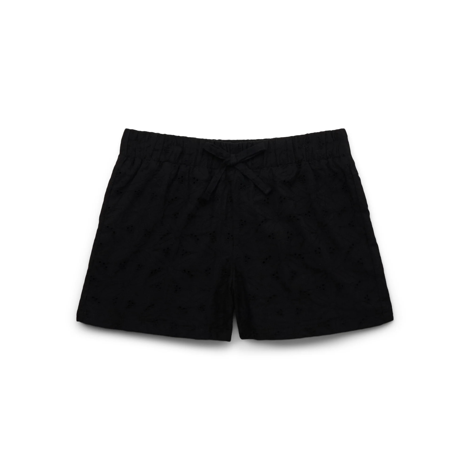 Wonder Nation Girls Eyelet Shorts, Sizes 4-18 & Plus | Walmart (US)