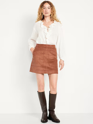 Mini Corduroy Skirt | Old Navy (US)
