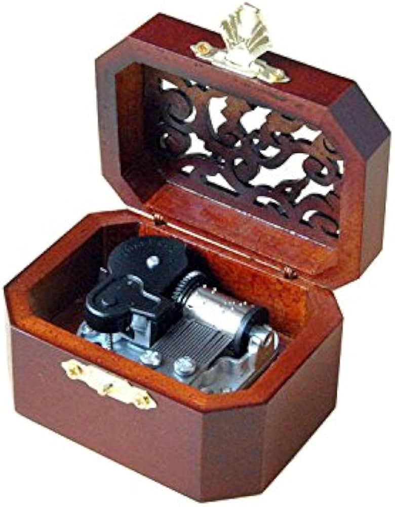 WESTONETEK Vintage Wood Carved Mechanism Musical Box Wind Up Music Box Gift For Christmas/Birthda... | Amazon (US)
