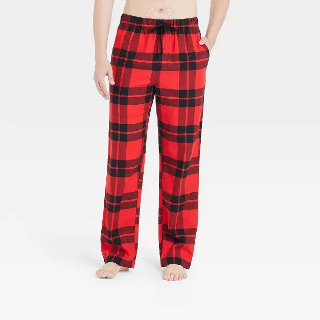 Men's Plaid Flannel Pajama Pants - Goodfellow & Co™ | Target