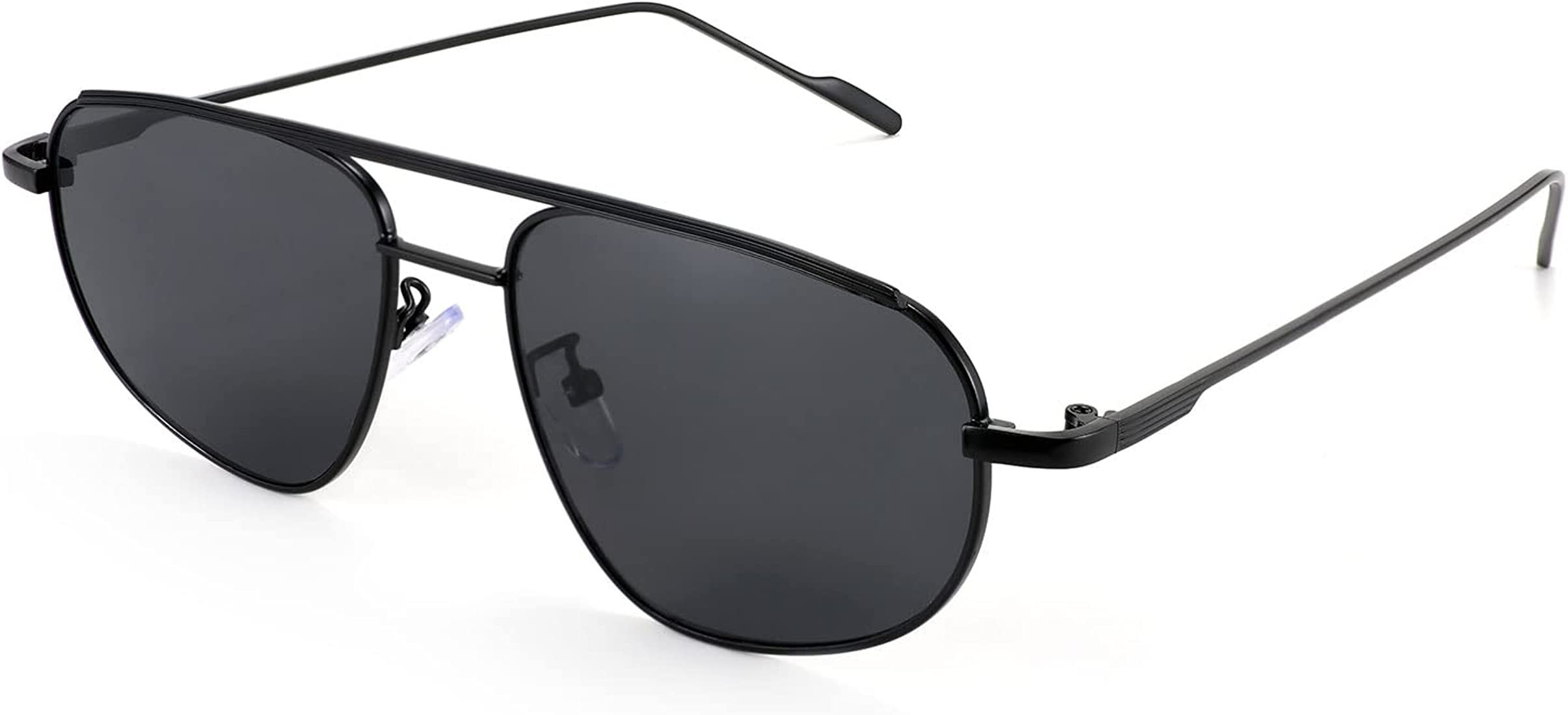 FEISEDY Small Retro Sunglasses Women Men 90s Vintage Trendy Gold Metal Frame Oval Sun Glasses B29... | Amazon (US)