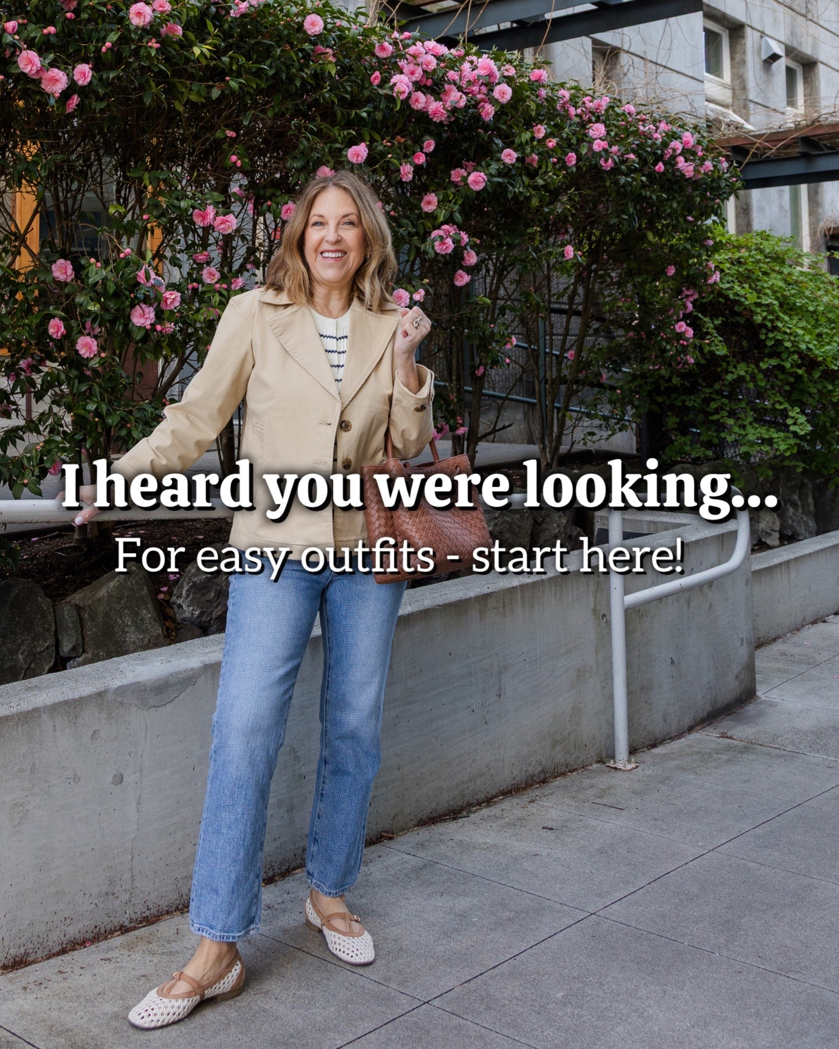 Easy outfits. 
Splendid 30% off site-wide. Ends April 1. 

Trench fits big, I'm wearing a size xxs.
Similar jeans are linked and fit tts. 
Tip fits tts. 

#LTKOver40 #LTKootd #LTKSaleAlert