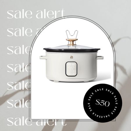 The Beautiful By Drew Crockpot is on sale!! 🎉 This has been on my wishlist for a while now & I ordered it as soon as I saw the sale price! Gorgeous and affordable kitchen appliances are always a yes for me! #kitchenappliances #kitchenaccessories #beautifulbydrew #walmartdeals

#LTKGiftGuide #LTKfindsunder50 #LTKsalealert