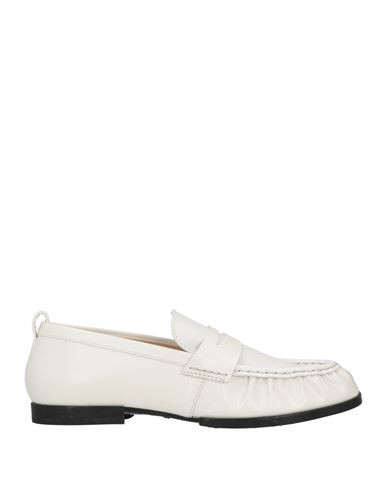 Tod's Woman Loafers Off white Size 7 Calfskin | YOOX (US)